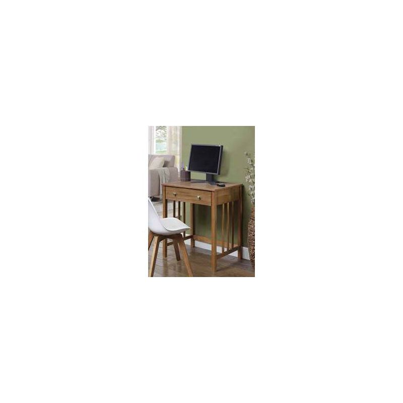 Breighton Home Repose Mission Style Desk with Slide-Out Keyboard Drawer, 4 of 6