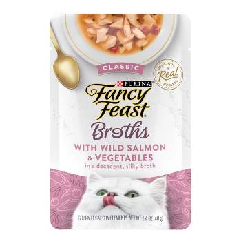 Purina Fancy Feast Lickable Broths Classic Wet Cat Food - 1.4oz