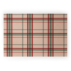 Emanuela Carratoni Tartan Theme on Pink Welcome Mat - Society6 - 1 of 3