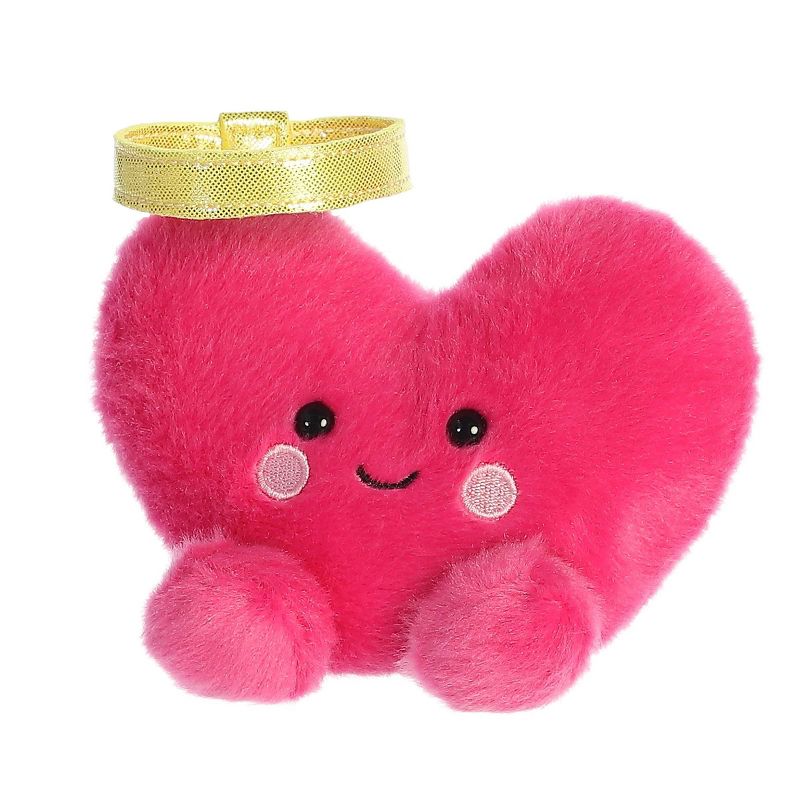 Aurora Mini True Heart Palm Pals Adorable Stuffed Animal Pink 5", 5 of 6