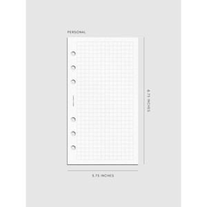Cloth & Paper A5 Graph Note Planner Inserts - 1 of 4