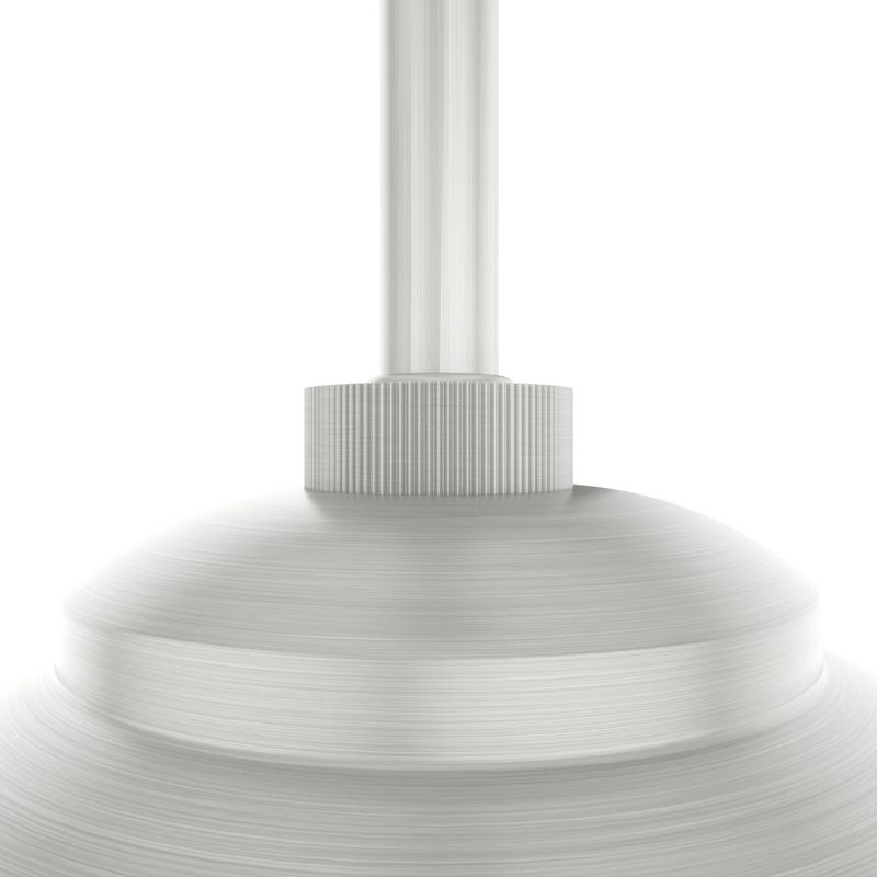 Hepburn White Cased Glass Mini Pendant Ceiling Light Fixture - Hunter Fan, 4 of 6