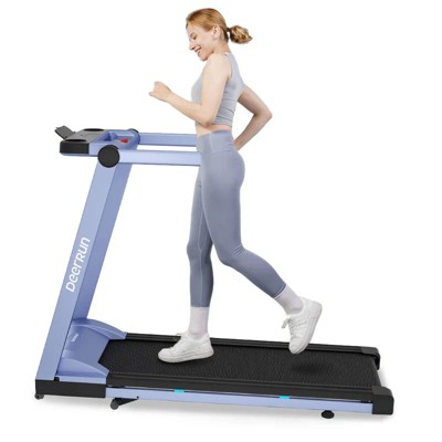 DeerRun Walking Treadmills 16.53 X 44.09 Inch Running Area 3HP Folding Treadmills Folding Smart Walk Treadmills