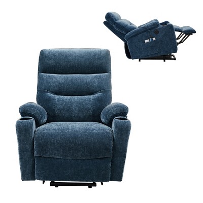 Power Lift Recliner Chair for Elderly, Electric Recliner Chair with Massage and Heat, Electric Lift Chair Massage Reclining Chair Sofa with USB Ports