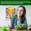 B Beworth Vitamin B12 Capsule 1000 Mcg Methyl B12 with Organic Spirulina Supports Energy, Heart & Eye Health - 120 Capsules - 4 of 4