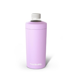 FrostBuddy Universal Buddy XL Insulated Can Cooler | Fits 12oz, 16oz, Slim Cans & Bottles | Stainless Steel Drinks Holder - 1 of 4