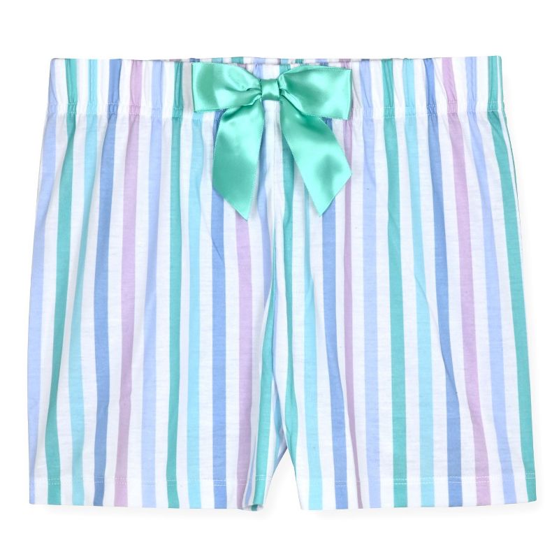Sleep On It Girls 2-Piece Sleeveless Tank-Top Jersey Pajama Shorts Set with Matching Hair Scrunchie, 4 of 6