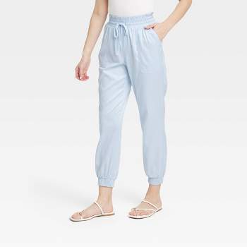 Women's High-Rise Modern Ankle Jogger Pants - A New Day™
