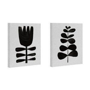 Deny Designs (Set of 2) 8"x10" Orara Studio Botanical Canvas Wall Arts: Modern Decor, Offset Print, Sawtooth Back Mount - 1 of 4