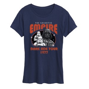 Women's - Star Wars - Empire Rock Tee Short Sleeve Graphic T-Shirt - 1 of 4