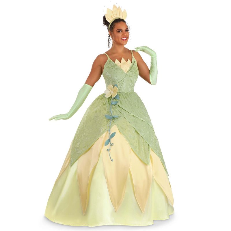 HalloweenCostumes.com Women's Disney Deluxe Tiana Costume., 1 of 14