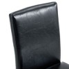 PAGED PU Dining Chairs Comfortable Living Room Chairs Kitchen Chairs with Metal Legs for Living Room, Restaurant - 4 of 4