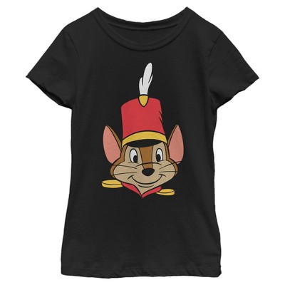 Girl's Dumbo Timothy Q. Mouse T-Shirt