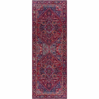 Hauteloom Ronneby Red Traditional Area Rug