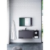 James Martin Vanities Milan 12" Storage Cabinet (Short), Glossy White - 2 of 3