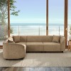 Christopher Knight Home Isolde Contemporary 104" 4-Seater L-Shaped Boucle Upholstery Curved Sectional Sofa - 2 of 4