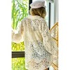 Women's Oversized Lace Shacket - BiBi L - 2 of 2