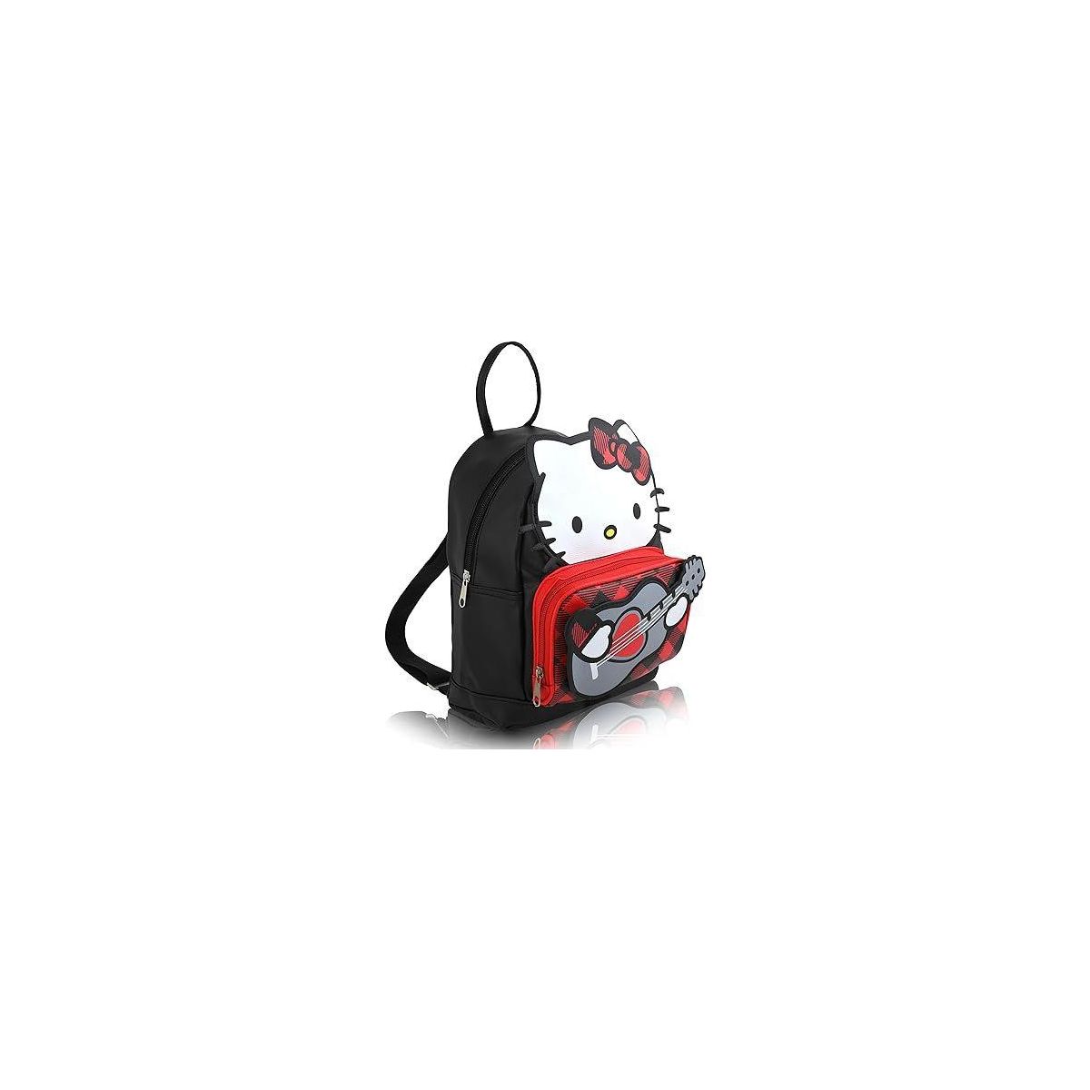 Hello Kitty Girl’s 10 inch Faux Leather Kawaii Fashion Mini Backpacks - thumbnail 2