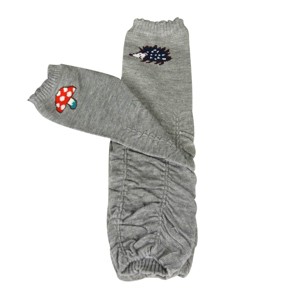 Wrapables Colorful Baby & Toddler Leg Warmers, Nature Ruched - 1 of 3