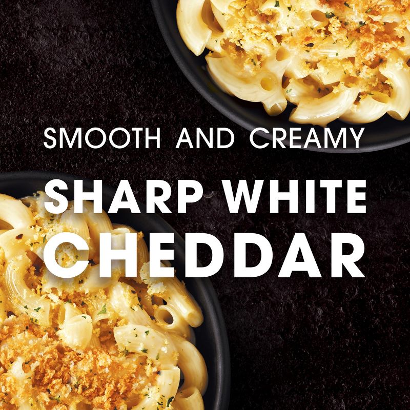 Cracker Barrel Sharp White Cheddar Mac and Cheese Single Bowl Easy Microwaveable Dinner - 3.8oz, 3 of 13