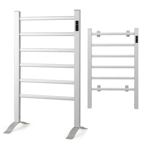 Heated towel best sale rack timer