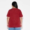 Women's Hello Kitty Oversized Short Sleeve Graphic T-Shirt - Washed Red - 3 of 3