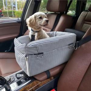 Foam Center Console Dog Car Seat for Small Dogs Under 13 lbs - 1 of 4