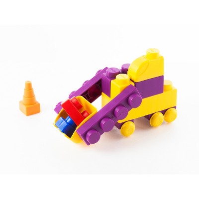 UNiPLAY Traffic Series — Toy Stacking Blocks, Set for Creativity, Early Learning Toy, Build Your Own Vehicles for Ages 3 Years Old and Up