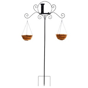 The Lakeside Collection Monogram Double Planter Stakes - 1 of 1