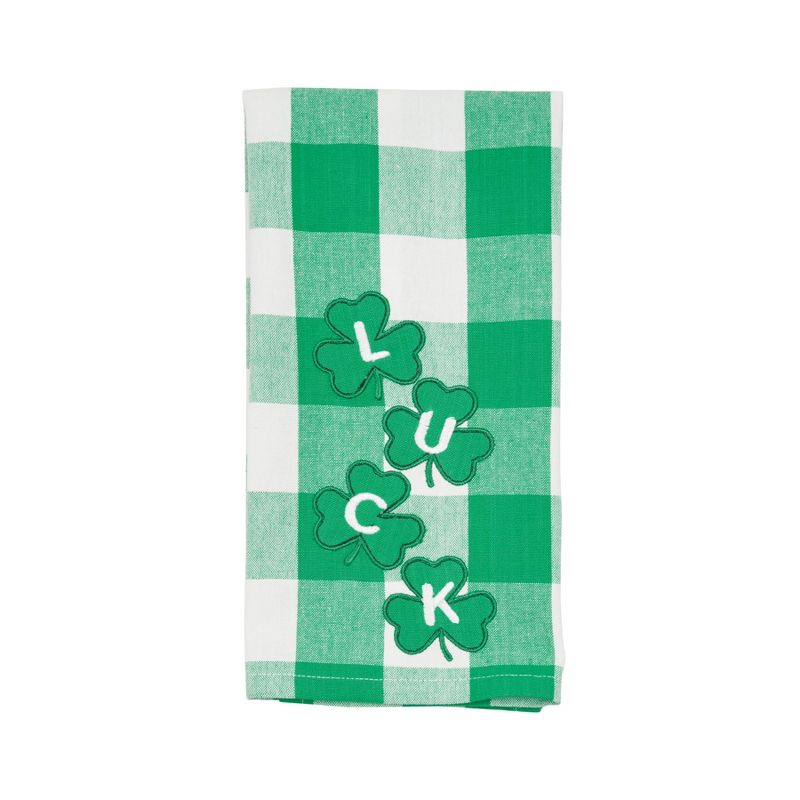 C&F Home Four Clover Check Cotton Kitchen Towel, 2 of 6