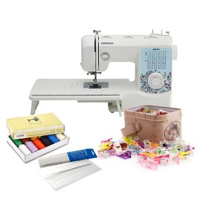 Brother XR3774 Wide Table Sewing and Quilting Machine with Accessories Bundle - 1 of 4