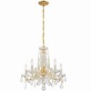 Crystorama Lighting Maria Theresa 5 - Light Chandelier in  Gold - 2 of 4