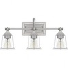Quoizel Lighting Nicholas 3 - Light Vanity in  Brushed Nickel - 2 of 4