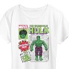 Women's - Marvel - Hulk Action Figure Short Sleeve Graphic T-Shirt - 2 of 4