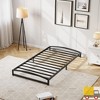 Jojoka Low Profile Metal Queen Bed Frame with Arch Head & Footboard – Heavy Duty, Noise-Free, Easy Assembly, No Box Spring Needed - 3 of 4