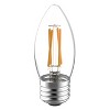 GE 2pk 60W Reveal HD+ LED BM Decorative Light Bulbs: Dimmable, 5W, 500 Lumens, E26 Base, Suitable for Wet Locations - 2 of 4