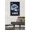 Trends International NFL Detroit Lions - Neon Helmet 23 Unframed Wall Poster Prints - 2 of 4