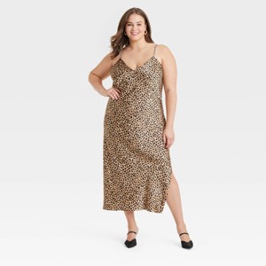 Women's Midi Slip Dress - A New Day™ - 1 of 3