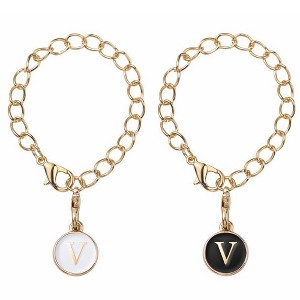Swtroom Letter Charm Accessories Name ID Charms for Cup Handle 2Pcs - 1 of 4