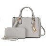 MKF Collection Ruth Women’s Satchel Bag with Wallet by Mia K - 2 of 4