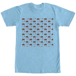 Men's Lost Gods California Bear Print T-Shirt - 1 of 3