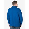 KingSize Men's Big & Tall Long-Sleeve Shrink Piqu Polo - image 3 of 4