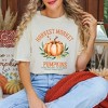 Simply Sage Market Women's Harvest Market Pumpkin Short Sleeve Garment Dyed Tee - 2 of 4