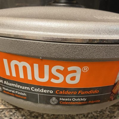 Reviews for IMUSA 11.6 qt. Cast Aluminum Caldero with Natural Finish