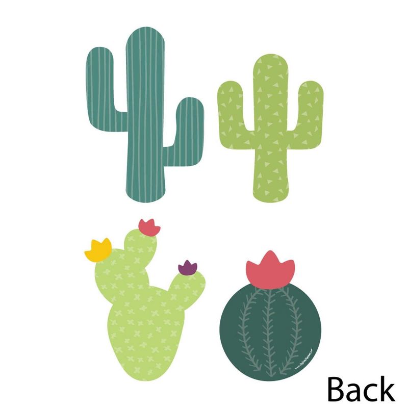Big Dot of Happiness Prickly Cactus Party - Cactus Decorations DIY Fiesta Party Essentials - Set of 20, 3 of 8