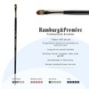 Creative Mark Hamburg Premiere Professional Oil Painting Brushes - Filbert Oil Paint Brush - Handmade in Germany, Natural & Synthetic Hair Blend, Long - 2 of 4