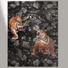 TROPOW Tiger Washable Rugs Area Rugs for Living Room, Soft Large Vintage Rug, Botanical Non Slip Ultra Thin Floor Carpet - 3 of 3