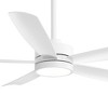 Airsurfer 52" Ceiling Fan with Color-Changing LED Light, ABS Blades, 5-Blade, Remote Included - 3 of 4