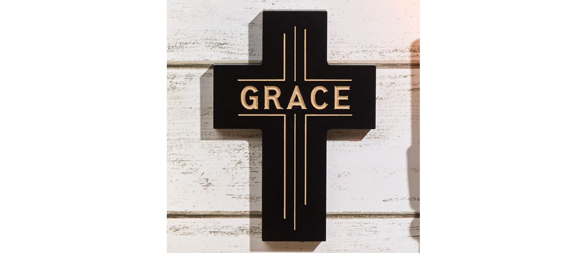 The Lakeside Collection Carved Cross - Faith