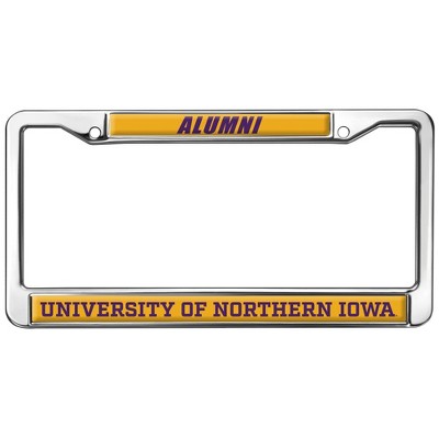 University of Northern Iowa Alumni Full Size Standard License Plate Metal Frame